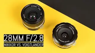 Nikon 28mm f/2.8 AiS (Late Version) vs. Voigtländer 28mm f/2.8 SLII-S  -  F-Mount lens review