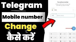 telegram me mobile number kaise change kare|2023 how to change mobile number in telegram