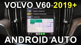 Volvo V60 (2019-2022): How To Connect (Enable) Android Auto?