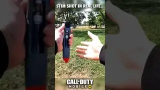 COD Mobile Stim Shot in Real Life.. 😂