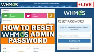 [🔴LIVE] How to reset WHMCS Admin password?