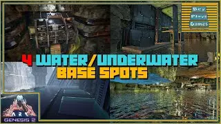 ARK: Genesis 2 | Top 4 Cool Water/Underwater Base Locations!