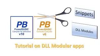 PowerBasic Snippets - Tutorial on Modular programming with DLLs