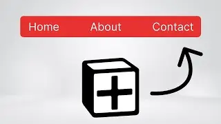 How to Add a Horizontal Menu to Your Notion Template? (Notion Widgets)