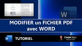 Comment MODIFIER un PDF avec WORD ? - Tutoriel express et facile