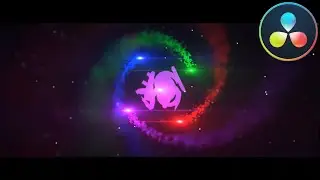 Particle VHS Logo Reveal ★ DaVinci Resolve Templates ★