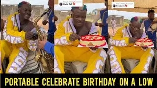 Portable Celebrates his Birthday on a Low Key in Sango after Dropping DISS Song for Very Dark Man