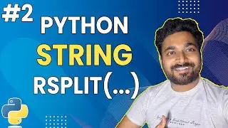 Right Split Strings | Python Basics #2