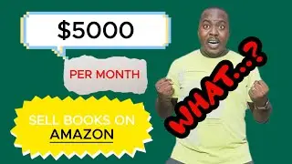 Make $5000 A Month Passive Income Selling Books Online 2024 (No Writing Needed) Worldwide