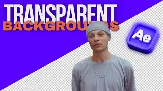 Export Transparent Backgrounds in After Effects...