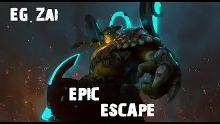 EG.Zai (Elder Titan) epic escape against Newbee.kpii DOTA2_TI6