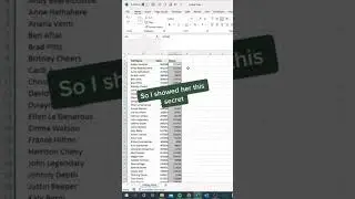 Hiding data in Excel 