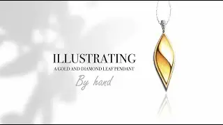 JEWELRY DESIGN COURSE ONLINE - FREE HAND RENDERING LESSON