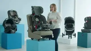 How to Install your SlimFit3™ LX 3-in-1 Car Seat Forward-Facing using the Seat Belt