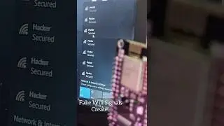 Creating Multiple Fake Wifi Signals / Nodemcu Wifi Jammer / Network Hacking tools / #wifijammer