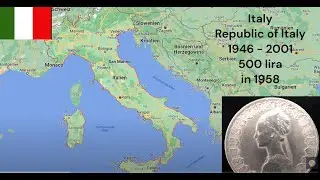 Italy Republic of Italy1946 - 2001 -500 lira in 1958