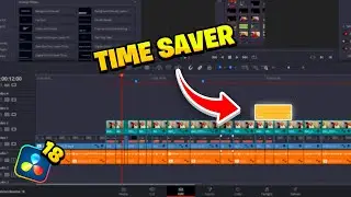 THIS TIP WILL SAVE YOU SO MUCH TIME IN DAVINCI RESOLVE 18