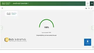 Cisco JavaScript Essential 1 Module 3 Answers | Get 100% Correct Answers For Jse 1 Module 3 |2023