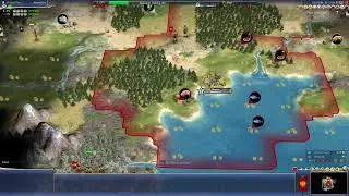 Civ 4 | Better AI Mod | Game 01, Immortal | Catherine (Part 1)