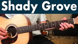 How to Play Shady Grove on Guitar | Jerry Garcia and David Grisman Guitar Lesson + Tutorial