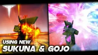 USING SUKUNA & GOJO IN THIS NEW ROBLOX GAME! (It's actually insane)