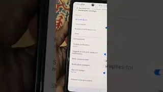 Samsung Notifications TIPS | #youtubeshorts #shorts #samsung