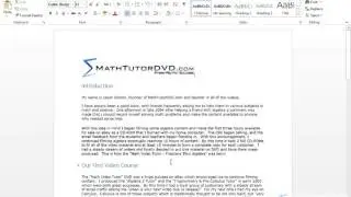 Lesson 17 - Adjusting Line Spacing And Paragraph Spacing