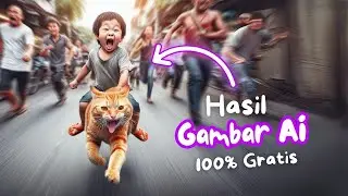 🔴Cara bikin konten gambar lucu dengan AI di HP || Belajar AI untuk Pemula