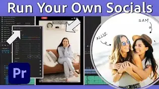 How to Edit Content for Social Media in Adobe Premiere Pro | Tutorial w/ Allie & Sam | Adobe Video