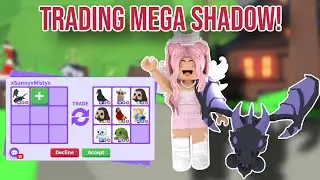 Trading Mega Shadow Dragon *MEGA MISSION* (Adopt Me)