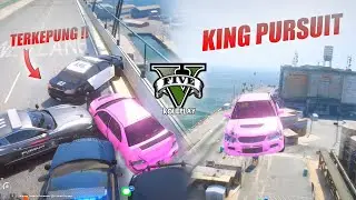 EVO PINK KEMBALI BERAKSI MENGGEMPARKAN KOTA ! #2 POLISI KEWALAHAN !! GTA V ROLEPLAY