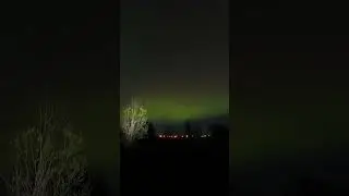 А вы видели северное сияние? Мне удалось узреть его в мае! #aurora  #northernlights
