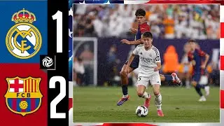 HIGHLIGHTS | Real Madrid 1-2 FC Barcelona | Summer Tour 2024