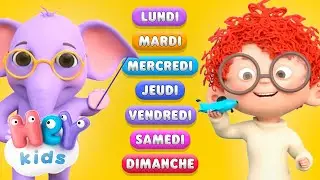 Les 7 jours de la semaine | Chansons pour Enfants | HeyKids en Français