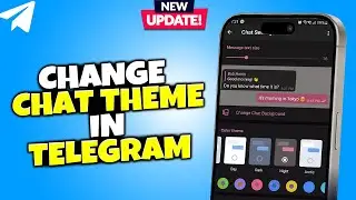 how to change chat theme in telegram