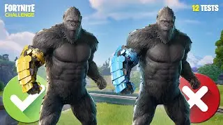 GUESS THE TRUE SKIN - FORTNITE CHALLENGE - 12 TESTS | tusadivi