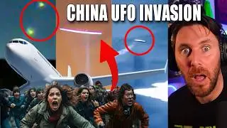 Multiple UFOs Over China Tainjin Airport - This Is Nuts