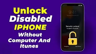 Unlock Disabled Iphone Without Computer And Itunes Without Losing Any Data (Step By Step)