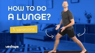 Lunges for Beginners // How to do a lunge