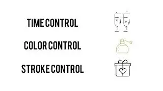 Valentines Day Line Icons Pack | After Effects template
