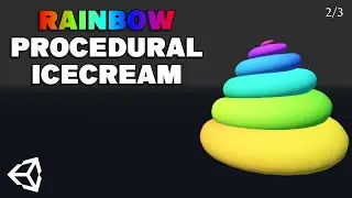 Making a Fully Procedural Ice Cream in Unity ! [Part 2/3]