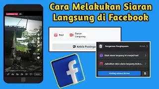 Cara Siaran Langsung di Facebook || Live streaming Facebook Terbaru 2025