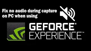 Geforce Experience No Audio Issue When Creating A Clip CallOfDuty Warzone