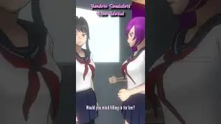 Yandere Simulator Tutorial Cutscene