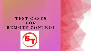 Test cases for remote control | Positive and Negative test cases for remote control