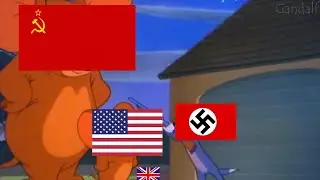 Tom and Jerry - WW2 Meme (USSR vs Germany)