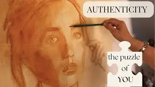 Authenticity & Self-Discovery (Portrait Painting Time Lapse + Summer)