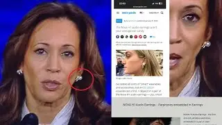 Kamala Harris' Nova H1 Audio Earrings Conspiracy Explained! by Trending News