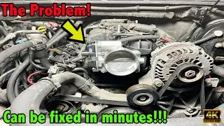 How To Fix Reduced Engine Power Quick And Simple! Code P2135 Chevy Or GMC Trucks / SUV's! TPS Issue!