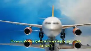 ✈ Phoenix Models, Qatar Airways, A7-AED, A330-203, 1:400 ✈